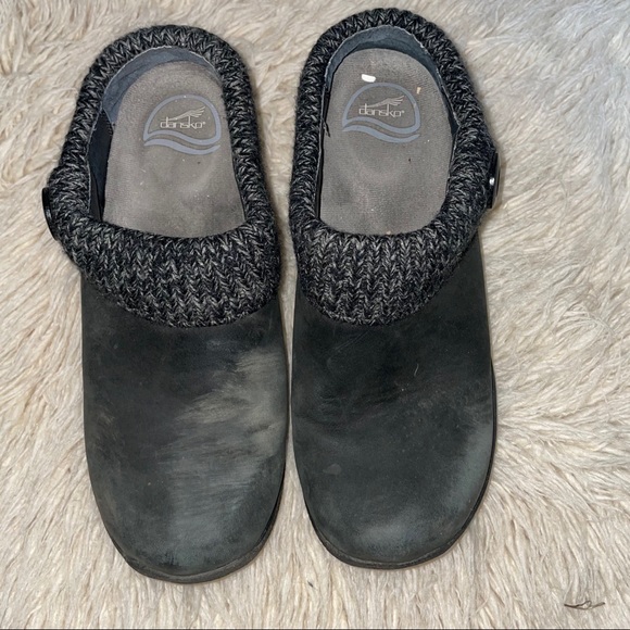 dansko eartha suede clogs